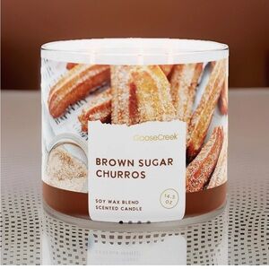 Goose Creek 3-Wick Candle- Brown Sugar Churros (14.5 oz)